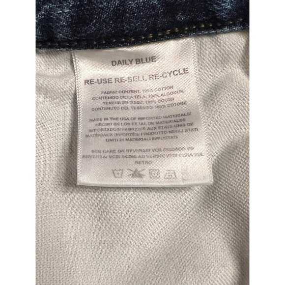 NWT $355 Daily Blue by Adrian Goldschmied LOVE 26  Cotton USA Barrel Legs - Picture 12 of 14